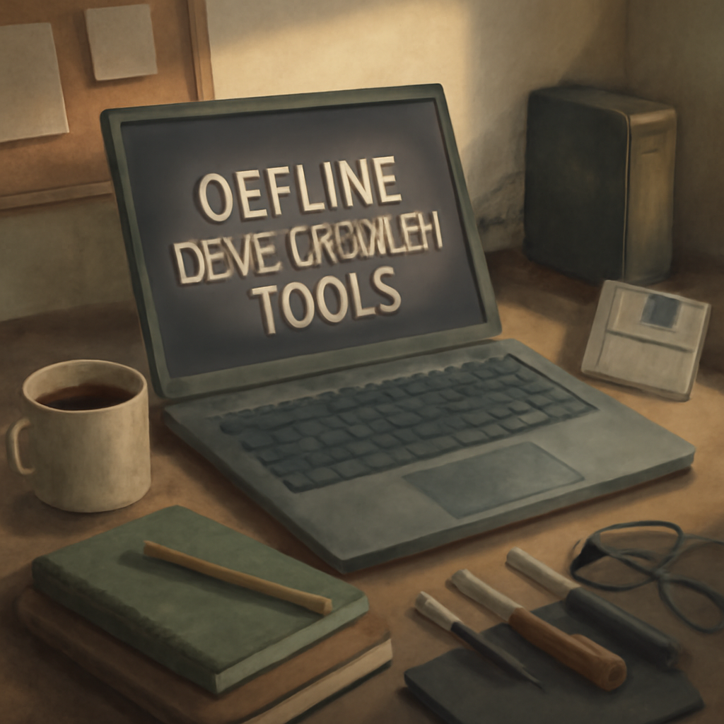 Offline Development Tools illustration