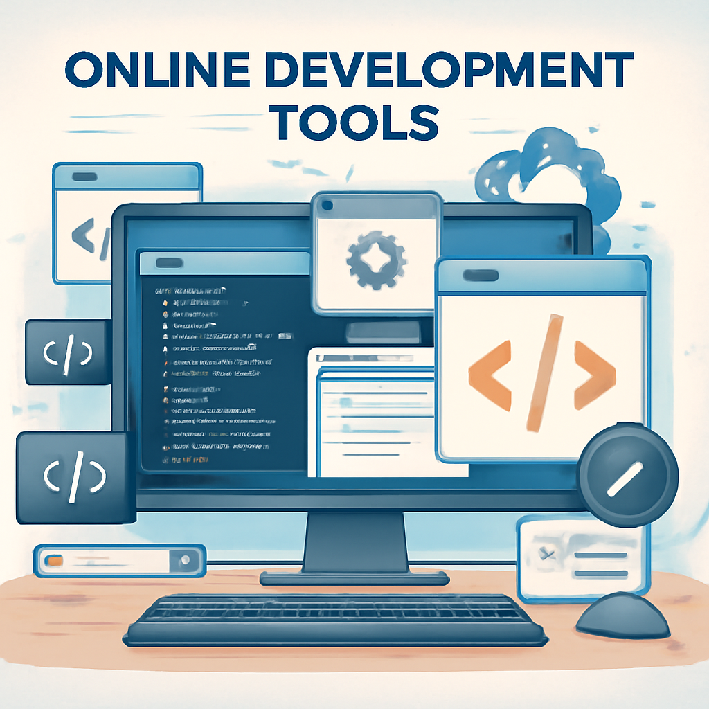 Online Development Tools illustration