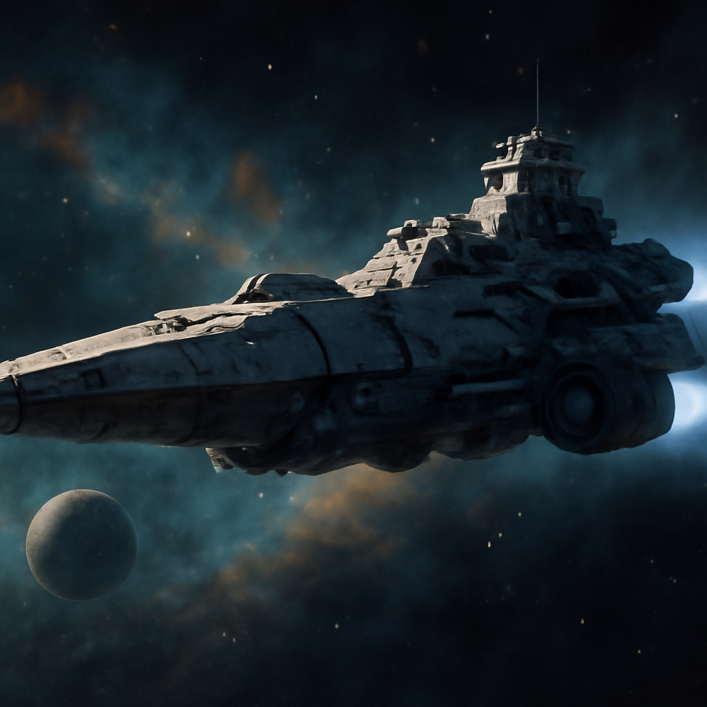 Spaceship illustration