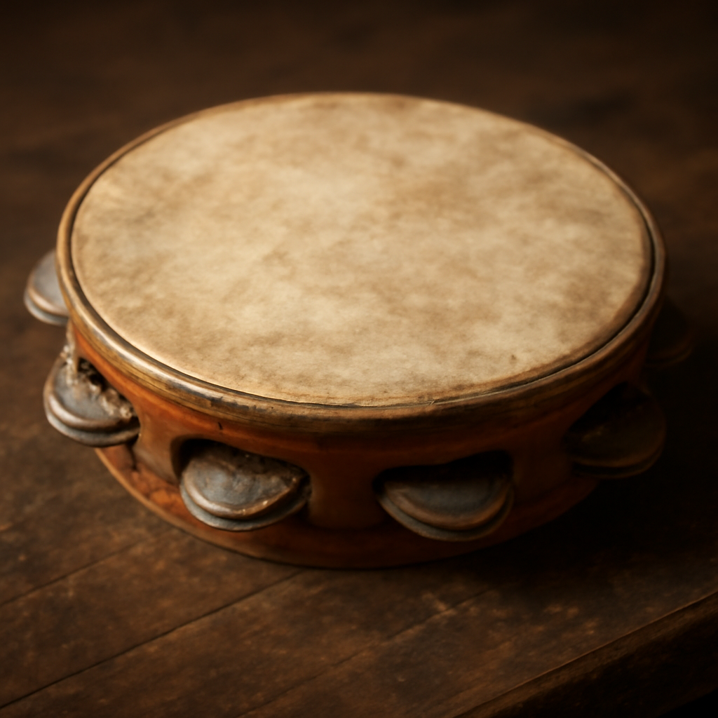 Tamborine illustration