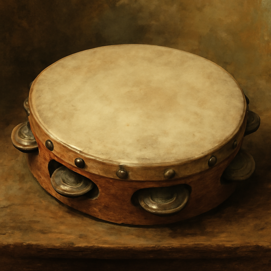 Tambourine illustration